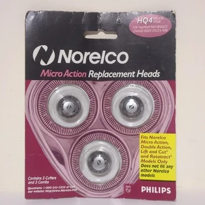 NORELCO Micro Action Ersatzköpfe (HQ4, 1915XR, Philips) - Bild 1 von 8