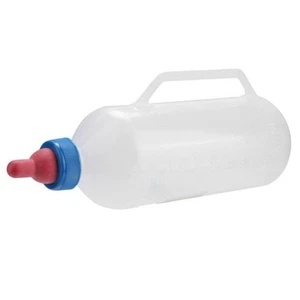 1L Lamm Stillflasche FüTterung Ziegenmilchflasche mit Kunststoff Lang2682 - Bild 1 von 6