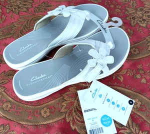 Clarks Cloudsteppers Slipper Flip Flop Sandalen Größe 8M brandneu - Bild 1 von 5