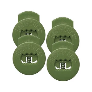 Paquete de 4 clips de bloqueo de encaje para guantes de béisbol/softbol GloveLock - verde militar - Imagen 1 de 1