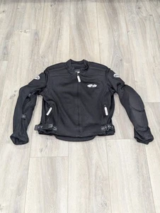 Chaqueta de motocicleta Joe Rocket Ballistic Series negra de malla media para hombre negra - Imagen 1 de 22