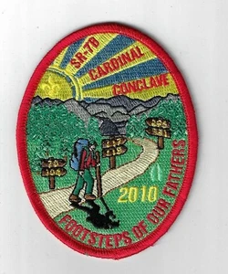 2010 OA Conclave SR-7B Cardinal Footsteps Of Our Fathers RED Bdr - Picture 1 of 1