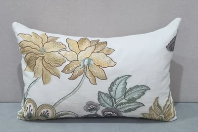 Designers Guild Isabella Ochre fabric Cushion Cover 35x55 cm - Image 1 of 3