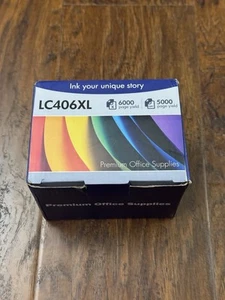 Cartuchos de tinta LC406XL para Brother MFC-J4335DW MFC-J4345DW J4535DW J5855DW - Imagen 1 de 5