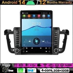 Autoradio 9,7" Android 14 Stereo GPS SATNAV DAB Carplay per Peugeot 508 2011-2018 - Foto 1 di 12