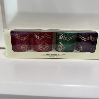 PIER 1 IMPORTS Soporte de Luz de Té Set de Regalo Marroquí Romántico Festivo Nuevo Caja Abierta Foto 1 de 4