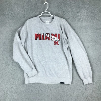 Miami University Redhawks Sweatshirt Mens Large NCAA College Pullover CI Sport - Image 1 of 4