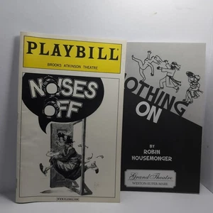 Noises Off Playbill - December 2001 - Brooks Atkinson - Picture 1 of 1