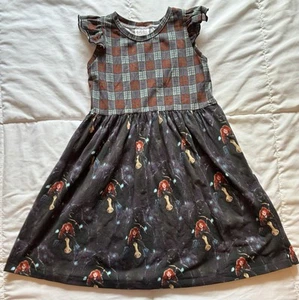 JAB Disney Creations Boutique Clothing Merida Disney Brave Short Sleeved Dress - Picture 1 of 7