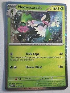 Meowscarada HP160 2023 *Cosmos Holo* PokémonCard No 015/198 - Picture 1 of 1