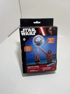 Swimways Star Wars Death Star Light Up Inflatable Beach/Swimming Pool Ball - Picture 1 of 2