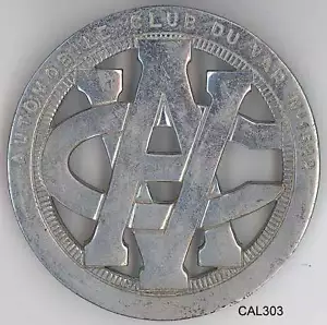 CAL303 PLAQUE DE CALANDRE AUTO - A.C. VAR - Foto 1 di 1