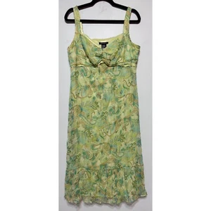 Y2K Babydoll Hipnotix Midi Dress Size 14 Boho Fairy Ruffled Dreamy Ethereal - Picture 1 of 6