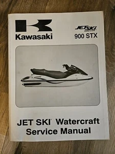 Kawasaki Jet Ski Service Manual 900 STX JT900-D1 P/N 99924-1313-01 EUC - Picture 1 of 6