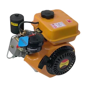 3 HP 196 CC Diesel-powered Engine Horizontal Shaft 4 Stroke Recoil Hand Start - Bild 1 von 24