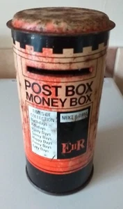 Vintage Chad Valley Post Box Spardose 10300. - Bild 1 von 6