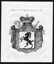 1790 - Chur Herb Adel herb heraldyka miedzioryt