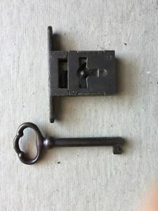 Mueble de Mortaja - Cerradura de Cajón de Escritorio Nuevo Antiguo Stock - Imagen 1 de 16