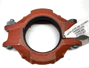 Victaulic 4" Style 356 Transition Coupling PGS-300-to-OGS Grooved Pipe Fitting - Picture 1 of 8