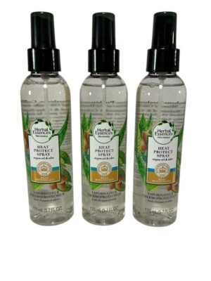 Lot Of 3 Herbal Essences BioRenew Heat Protect Spray Argan Oil & Aloe 5.7oz New - Image 1 of 2