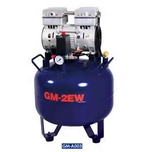 Tragbarer Dental Luftkompressor ölfreier Tank 32L Handstück geräuschlos 850W leise - Bild 1 von 4