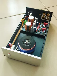 Fertig Hifi MM/MC RIAA Phono Vorverstärker Basis auf DUAL Phono Verstärker Schaltung - Bild 1 von 5
