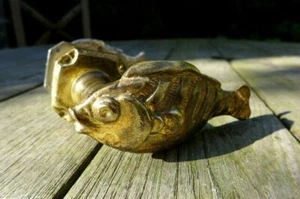 Vintage schöner Türgriff mit fischförmigem Griff Design sehr einzigartiges Set  - Bild 1 von 12