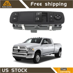 Interruptor de ventana eléctrica de plástico del lado del conductor para Dodge RAM 1500 2500 3500 2013-2021 - Imagen 1 de 6