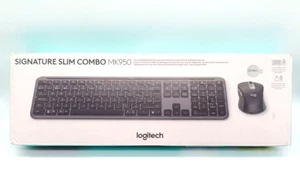 LOGITECH MK950 Signature Slim Combo, Tastatur & Maus Set - Graphit US-Englisch - Bild 1 von 4