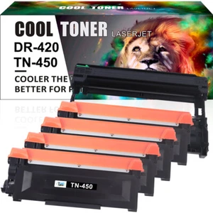 Toner & Drum For Brother TN450 DR420 MFC-7240 2270DW MFC-7860DW 2940 HL-2240 Lot - Picture 1 of 22