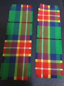 Commonwealth Games Glasgow 2014 Tartan bookmark 100% wool made in Stornoway - Picture 1 of 2
