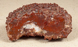 Nódulo de jaspe rojo único 1 lb 11,5 oz - Imagen 1 de 6