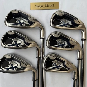 Callaway X-20 Iron Set 6 Clubs 5-Pw Nippon 950GH Stiff Flex - Picture 1 of 13