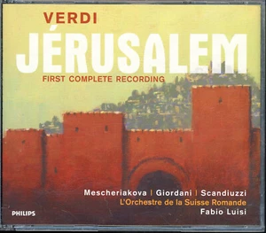 VERDI - JERUSALEM FIRST COMPLETE RECORDING - 3X CD PHILIPS GERMANY - Picture 1 of 1