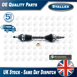 Se adapta a Vauxhall Vectra 2002-2008 1.6 1.8 eje de transmisión delantero izquierdo establo 73503003 - Imagen 1 de 3