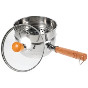 Suppe Pfanne Kleiner Emailtopf Container Dampfkochtopf Knödel - Bild 1 von 12