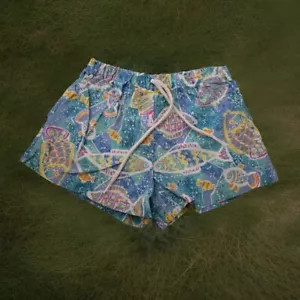 Disney Vintage 90s Mickey For Kids Swim Trunks Shorts 12 Months Made In USA - Picture 1 of 3