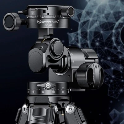 SUNWAYFOTO GH-PRO II+ Geared Head Panoramic Tripod Head Accessories For Camera - Image 1 of 4