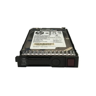 718162-B21 718292-001 HP 1.2TB 10K 6G SFF 2.5'' SAS SC HDD HARD DRIVE - Image 1 of 4