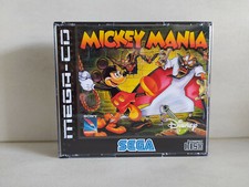 Mickey mania mega cd pal-replacement box/repro
