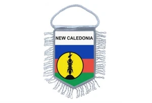 Mini banner flag pennant window mirror cars country banner new caledonia - Bild 1 von 1
