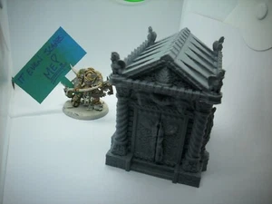 Gran Cripta/Mausoleo Juego de 2 Piezas Paisaje de Terreno - Mesa D&D Wargaming - Imagen 1 de 8