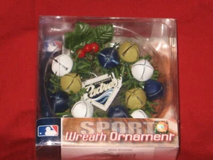 San Diego Padres Mini 3 Zoll Kranz Feiertag Ornament mit Glocken - Bild 1 von 1