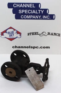 1/2 inch Forged Steel Gate Valve 150# Flange End RF Flow Line - Picture 1 of 4