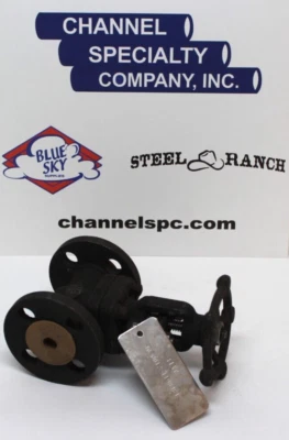 1/2 inch Forged Steel Gate Valve 150# Flange End RF Flow Line - Image 1 of 4