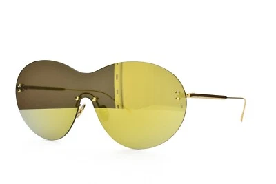 Sunday Somewhere太阳眼镜 全新 Iris 黄金镜框 黄色 镜片 — 第 1/4 张图片