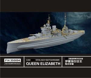 Buque de batalla FLYHAWK FH350094 1/350 SEGUNDA GUERRA MUNDIAL RN Queen Elizabeth para trompetista 05324 - Imagen 1 de 6
