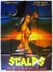 SCALPS Affiche Cinéma / Movie Poster Vassili Karis & Karen Woods - Imagen 1 de 1