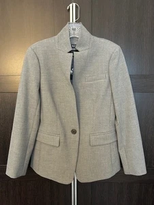 J. Crew Regent Blazer in Four Season Stretch—Heather Graphite / Gray, 2P (NWT) - Picture 1 of 4