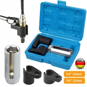 3tlg Lambdasonden Schlüssel Lambdasonde Werkzeug Steckschlüssel Nuss Stecknüsse - Bild 1 von 8